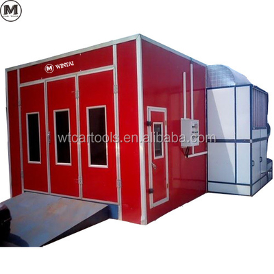 LED Light SUV Car Spray Booth 6900*3900*2650mm مع فلتر العادم من الألياف الزجاجية