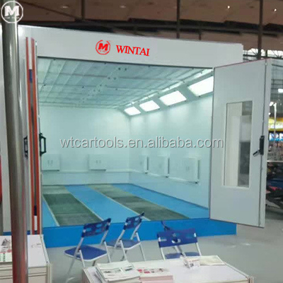 LED Light SUV Car Spray Booth 6900*3900*2650mm مع فلتر العادم من الألياف الزجاجية