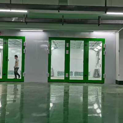 مصابيح LED من 48 قطعة ومروحة 7.5 كيلوواط معتمدة من الهيئة الدولية للطلاء