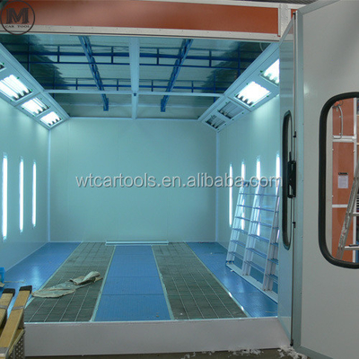 NM Disc Dia. Semi Down Draft Car Painting Spray Booth للعملية الطلاء السيارات
