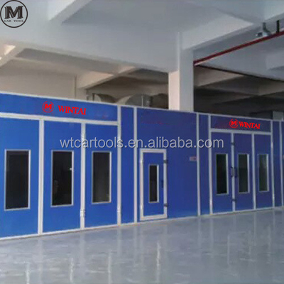 NM Disc Dia. Semi Down Draft Car Painting Spray Booth للعملية الطلاء السيارات