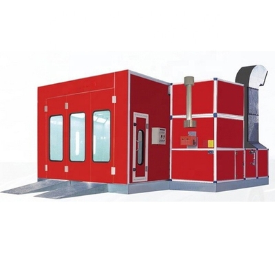 15KW فلتر أرضية الألياف الزجاجية الديزل غرفه رش للسيارات غرفة طلاء في 2024 الديزل