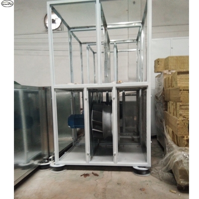 الحجم الخارجي 7x5.45x3.35m غرفه رذاذ السيارات الفرن الخبز CE المعتمد لغرفة طلاء السيارات