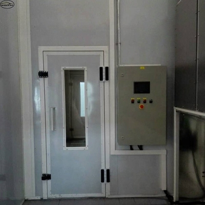 آلة رش طلاء السيارات الأوتوماتيكية للتحكم في التلوث المعتمدة من CE مع مروحة من النوع الأوروبي