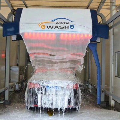 غسالة سيارات أوتوماتيكية نظام غسل سيارات ذراع واحدة مع طاقة إخراج 1500W