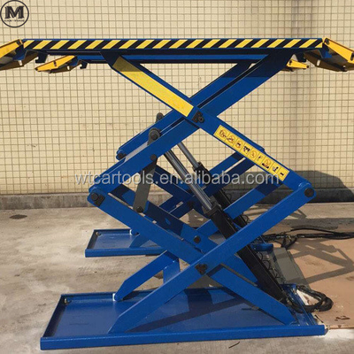 61 "/1550mm طول المنصة 3 طن رف السيارة المحمول مع أسطوانة مزدوجة