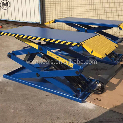 61 "/1550mm طول المنصة 3 طن رف السيارة المحمول مع أسطوانة مزدوجة
