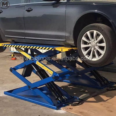61 "/1550mm طول المنصة 3 طن رف السيارة المحمول مع أسطوانة مزدوجة
