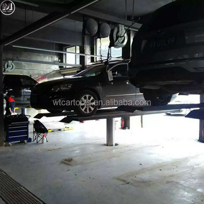 الهيدروليكية الأرضية مخفية التصميم واحد منصة سيارة رفع للسيارات 3500kg