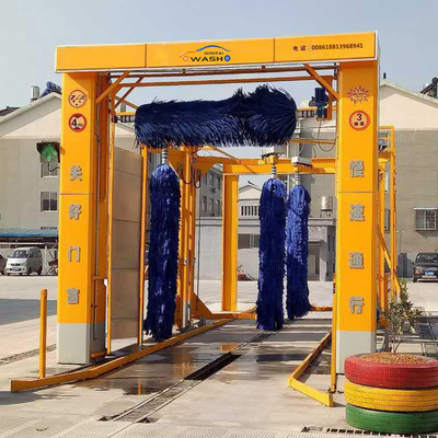 الغسالة المعدنية الحديدية الحافلة والشاحنة غسالة الآلية ارتفاع 4200mm