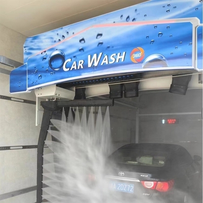 غسالة السيارات التلقائية بدون اللمس T9PLUS للكهرباء ثلاثية المراحل 380V / 55Kw غسل السيارات التلقائي بدون اللمس