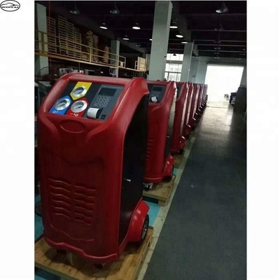 إصلاح السيارات الآلي AC آلة استرداد المبرد 1000w للحافلة والشاحنة