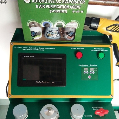 ACC-911 آلة تنظيف لفائف التبخر المعدني 220 فولت مع أنبوب ضباب 3m