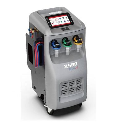 18 كجم سعة الأسطوانة X580 R1234YF آلة إعادة شحن وتشغيل التيار المتردد مع طابعة