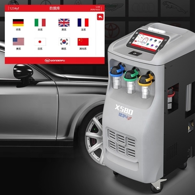 220 فولت 60 هرتز للسيارات R410 آلة استرداد الغاز AC 1100W للخدمة AC
