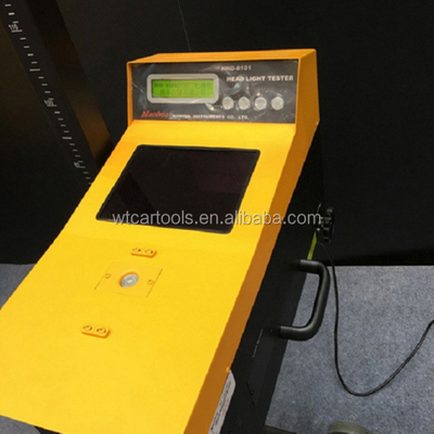 فولاذ NHD-8101 اختبار مصابيح أمامية مع وظيفة محاذاة الليزر 59 سم العرض
