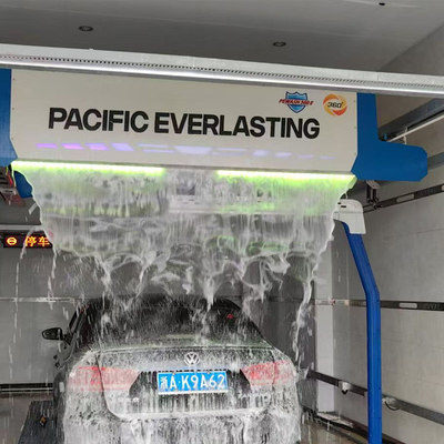 غسالة سيارات أوتوماتيكية بالكامل بدون لمس لتوفير المياه 360 لغسيل السيارات ذاتي الخدمة لمركبات بطول 2080 مم، نظام التناضح العكسي