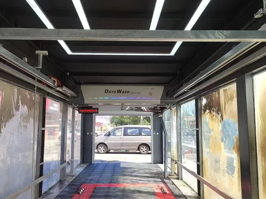 غسالة سيارات عالية الضغط 360 غسالة سيارات أوتوماتيكية بالكامل مع ذراع واحدة غسالة سيارات عكسية