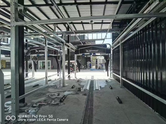 غسيل السيارات الآلي غسيل السيارات بدون لمس معدات غسيل السيارات مع ضغط غسل الماء 120 بار غسل السيارات نظام استرداد المياه غسل السيارات الروبوتية