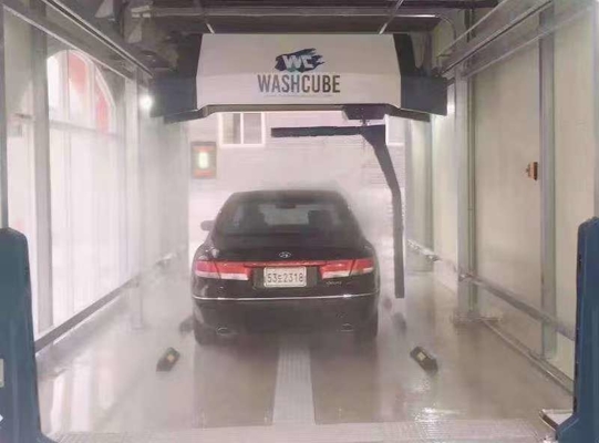 روبوت غسيل سيارات أوتوماتيكي 360 درجة، حركة ثنائية المحاور، غسيل سيارات أوتوماتيكي بدون لمس، ضغط عالٍ، آلة مياه التناضح العكسي