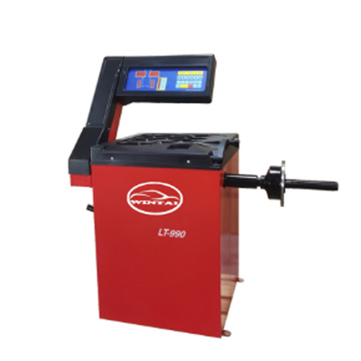 مخاريط قياسية لآلة موازنة إطارات السيارات غطاء بلاستيكي دقيق موازن عجلات أوتوماتيكي برامج معايرة ذاتية وتشخيص ذاتي معدات موازنة الإطارات