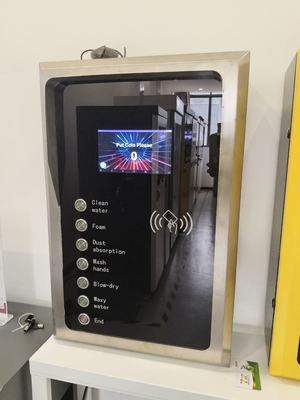 وحدة تحكم غسيل السيارات ذاتي الخدمة، آلة غسيل سيارات متعددة الوظائف من النوع المنفصل بشاشة من الفولاذ المقاوم للصدأ 304