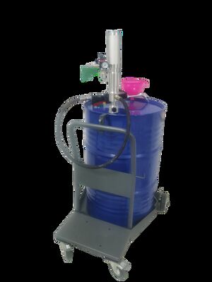 مجموعة ملء زيت المحرك من النوع الهوائي بنسبة 5: 1 وسرعة ملء 6-8L / min لمحلات 4S